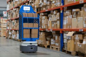 Fetch robot in a warehouse