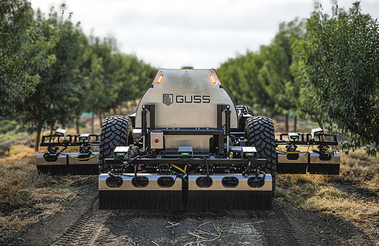 GUSS Herbicide autonomous sprayer rear view