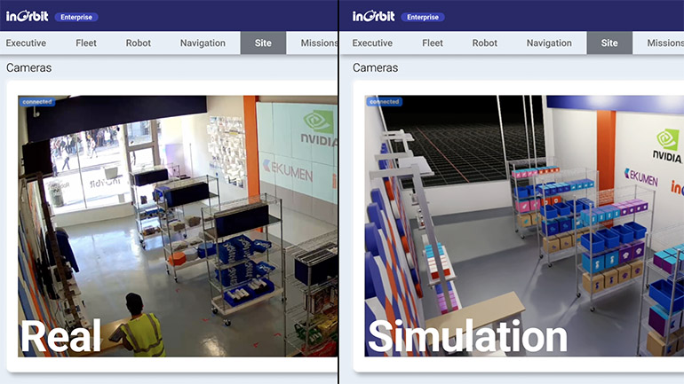 InOrbit and NVIDIA bring RobOps to simulation