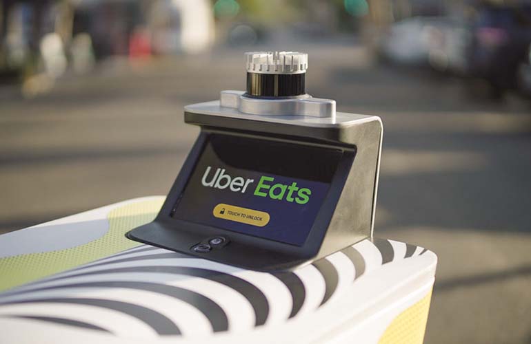 Serve Robotics user interface