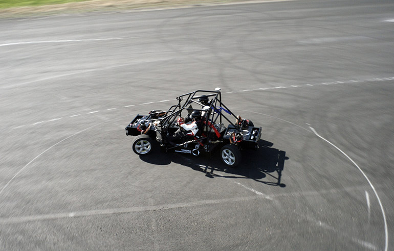 Toyota Research Institute's GRIP test vehicle