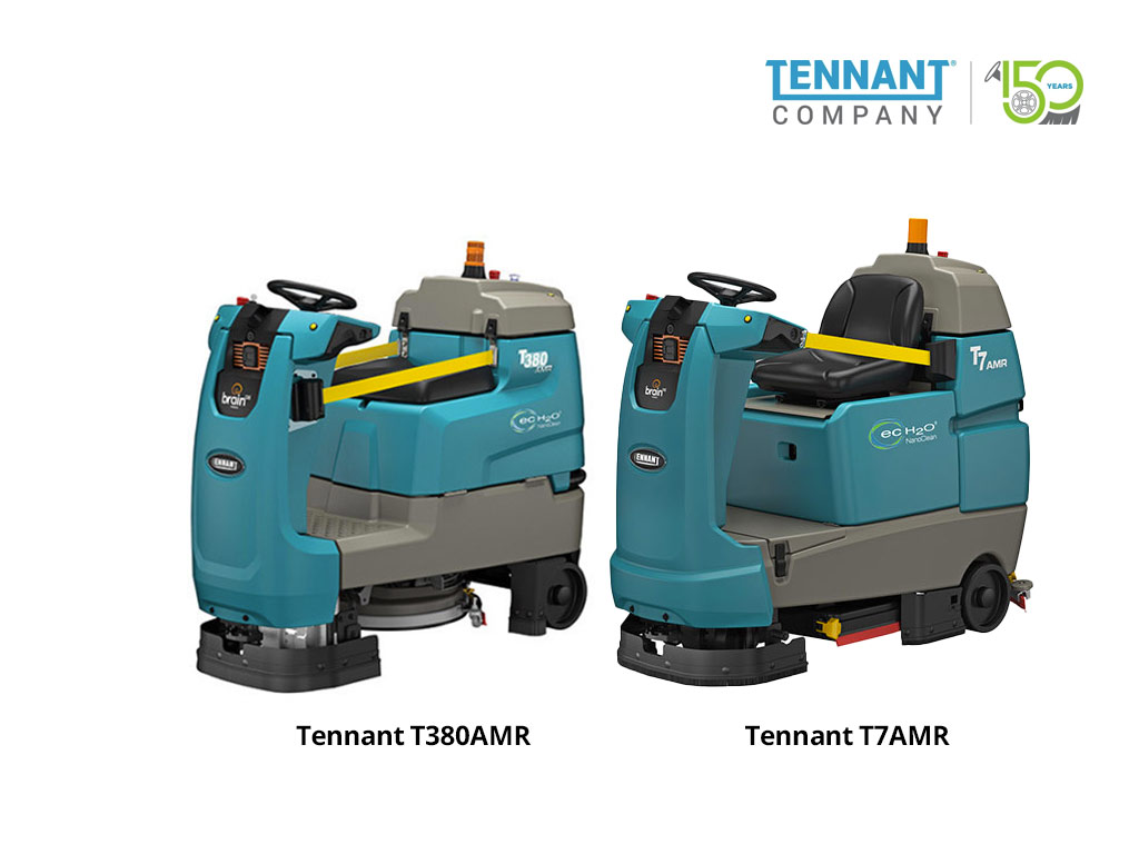 Tennant AMR images including the T380 and the T7