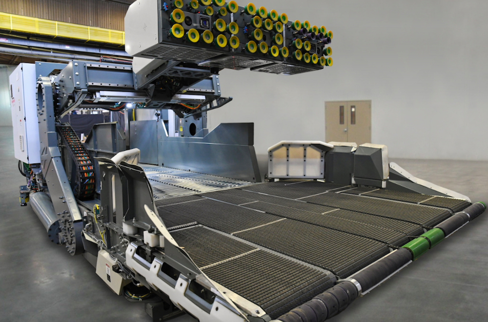 Honeywell robotics trailer unloader.