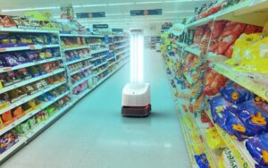 UVD Robots Disinfection Supermarkets