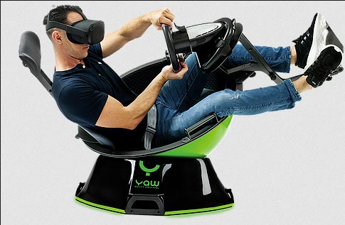 The Yaw motion simulator