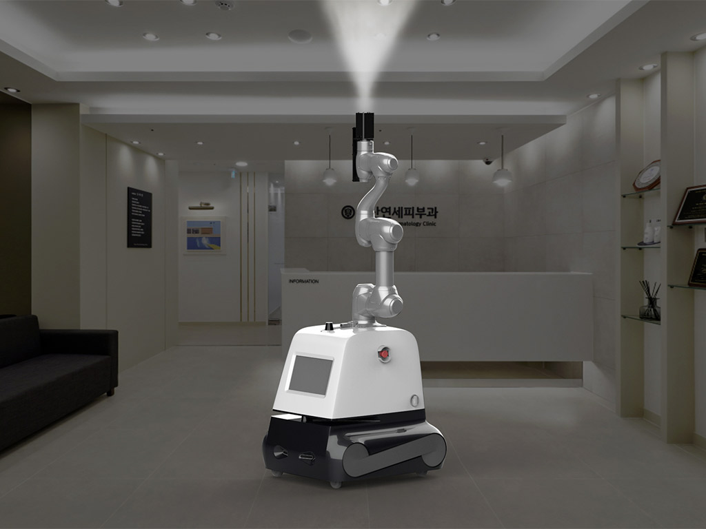 ZetaBank Collaborative Disinfection Robot