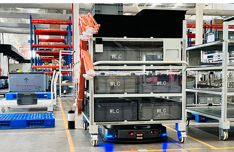Max AMR at BYD facility. 