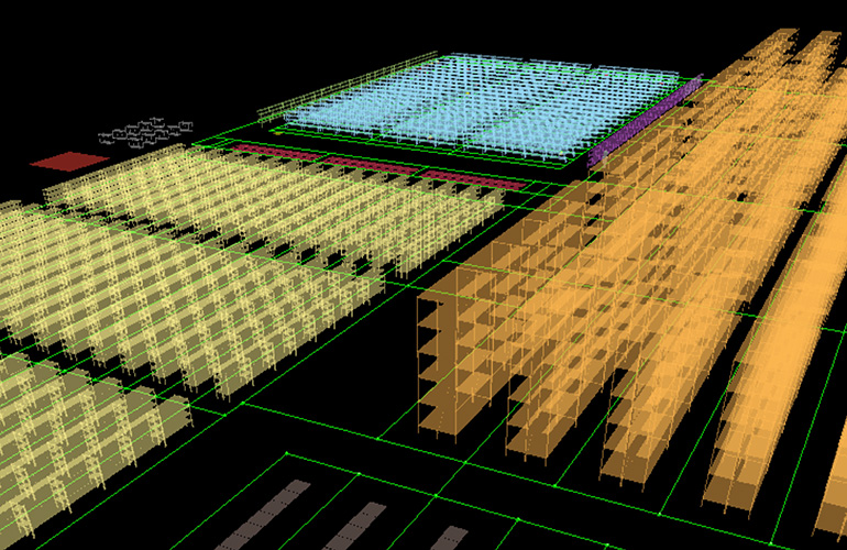 screenshot of a warehouse in inVia twin iq.