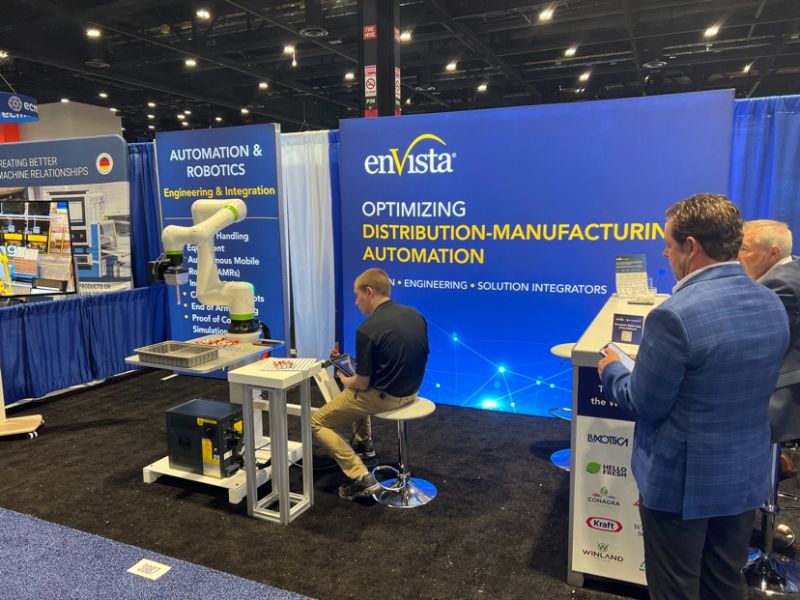 enVista exhibited at Automate 2024.