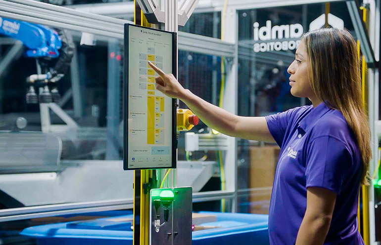 Ambi Robotics provided automation to help Pitney Bowes.
