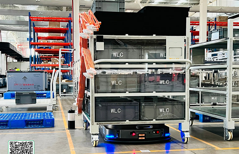 Battery manufacturer BYD uses Max mobile robots from ForwardX.