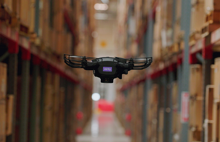 Verity says its inventory drones can improve efficiency and sustainability.