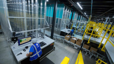 3PLs such as Geodis are using automated storage and retrieval to improve working conditions. Source: AutoStore
