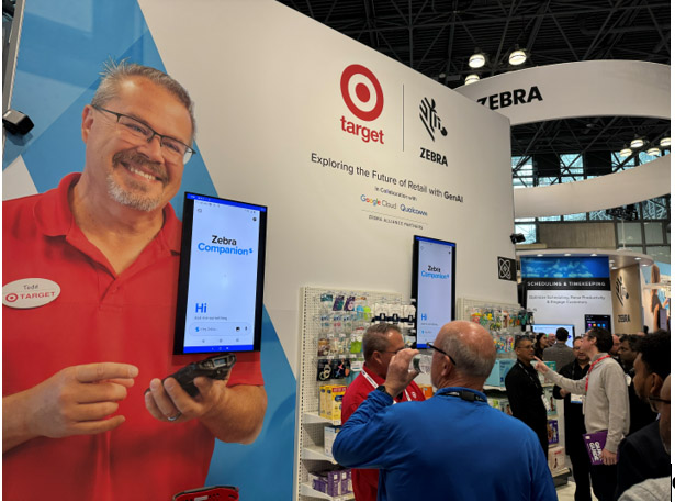 Target is collaborating with Zebra to provide retail intelligence.