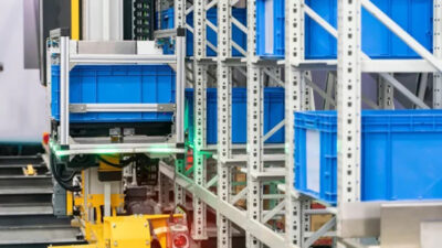 An ASRS system.