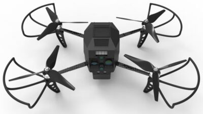 Gather AI is adding the Starling 2 Logis drones, shown here, using the ModalAI VOXL 2 autopilot for inventory.