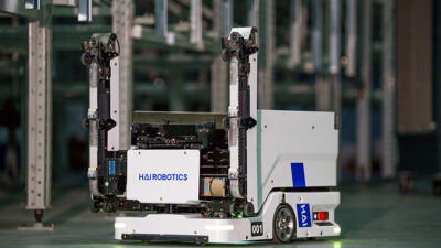 hero image of the new Haiclimber mobile robot.
