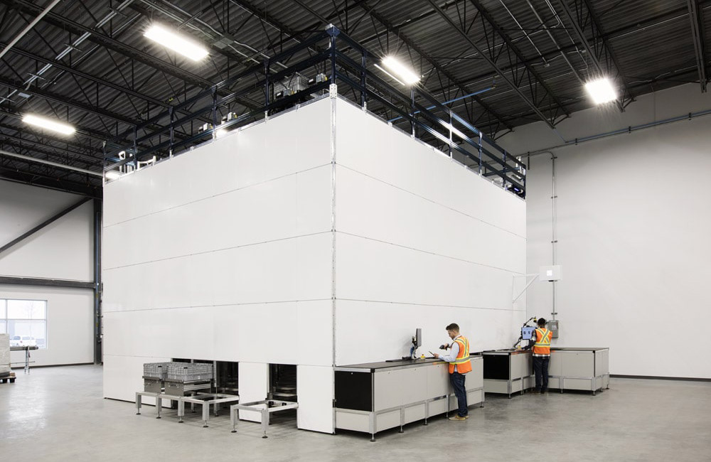 Attabotics' micro-fulfillment ASRS.
