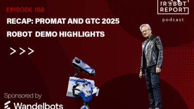 Disney Engineering's BDX robot was at GTC 2025. GTC and ProMat highlights were the theme of The Robot Report Podcast Episode 188.