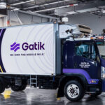 Gatik has been developing self-driving trucks such as this one for middle-mile logistics.