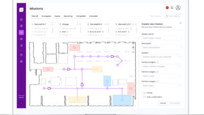 Code License enables customers to run Meili FMS, screencap shown here, within their own infrastructure.