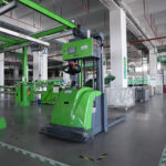 SEER Robotics provides autonomous forklifts, shown here, plus mobile robots to GEM.