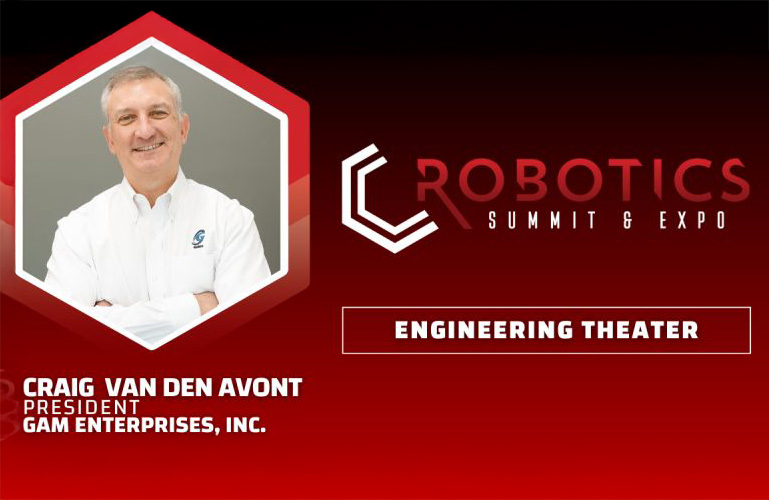 Craig Van den Avont of Gam Enterprises will discuss how motion control is key to successful warehouse automation.