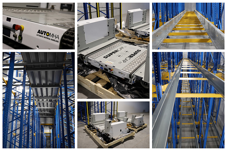 Automha manufactures a variety of warehouse automation equipment.
