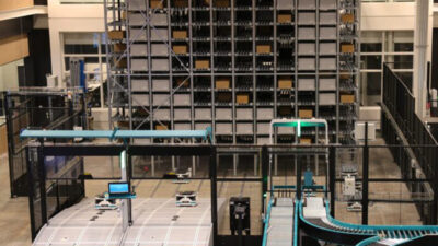 Exotec skypod demo system.