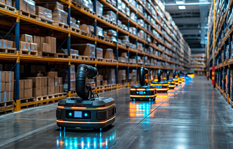 Next-generation robots for warehouses need a reliable gearbox and other components.