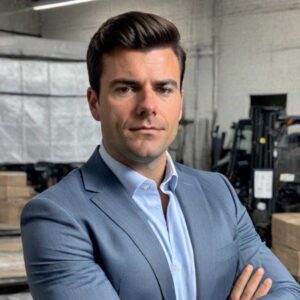 George Peach는 Hai Robotics의 모바일 로봇 배포에서 작업합니다.