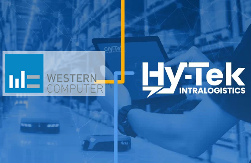 Western Computer has partnered with Hy-Tek Intralogistics to integrate ERP and IntraOne software. 
