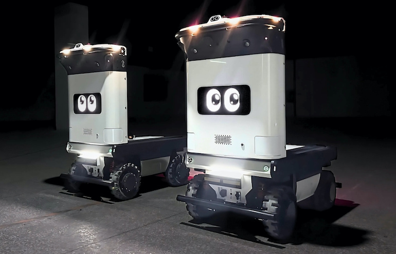 The Cartken Hauler is designed for autonomous material handling, and Melco has ordered 100 robots.