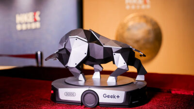 Geekplus claimed that it is the world's largest provider of fulfillment robots.