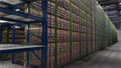 Symbotic said its new automated system can significantly increase storage density. Source: Symbotic