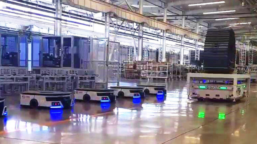 ANTS & heavy-duty robots are operating on-site.