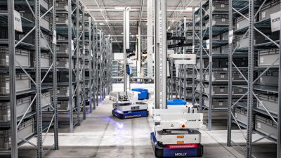 Automation such as the Autopicker mobile manipulator has helped companies such as Dr. Max stay competitive, says Brightpick.