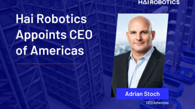 Hai Robotics announced Adrian Stoch as its new CEO.
