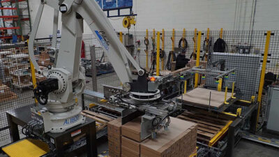 HowToRobot works with suppliers such as Columbia Okura on automating palletizing
