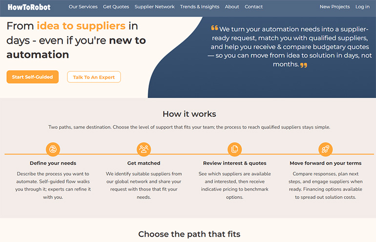 HowToRobot's service uses AI to step users through the acquisition process.