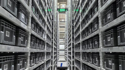 By validating compliance with international cybersecurity standards, users can be assured that their warehouse automation such as this ASRS will be reliable, says Hai Robotics.