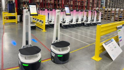 Locus Robots at a Radial facility.