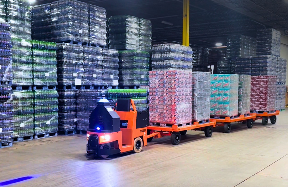 G&J Pepsi deploys Cyngn’s DriveMod Tugger