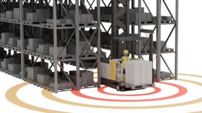 ELOprotect Ranger offers collision prevention for lift trucks and free-range operations.