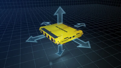 SSI Schaefer is offering a free-roaming shuttle using Moffett Automation technology.