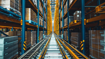 ASRS and other systems provide precise and fast management of goods.