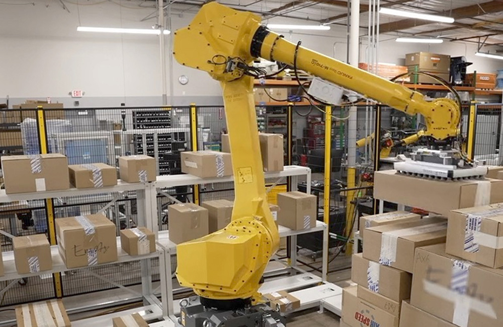 Jacobi Robotics Omnipalletizer robot. 