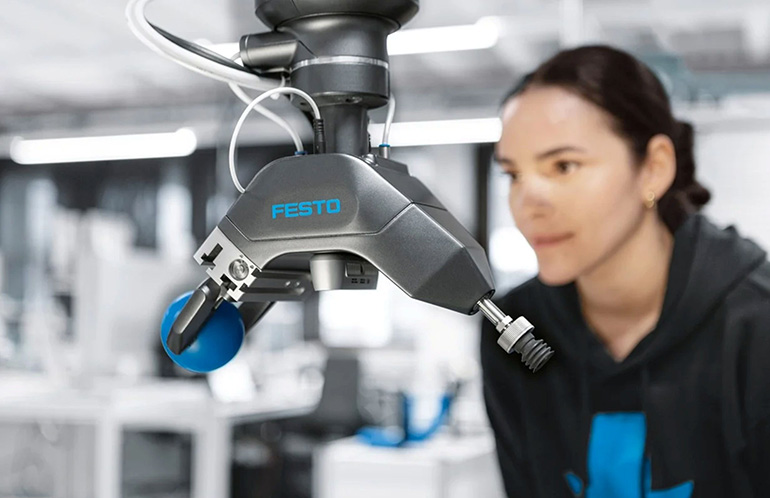 Festo introduces GripperAI for mixed-product robot picking
